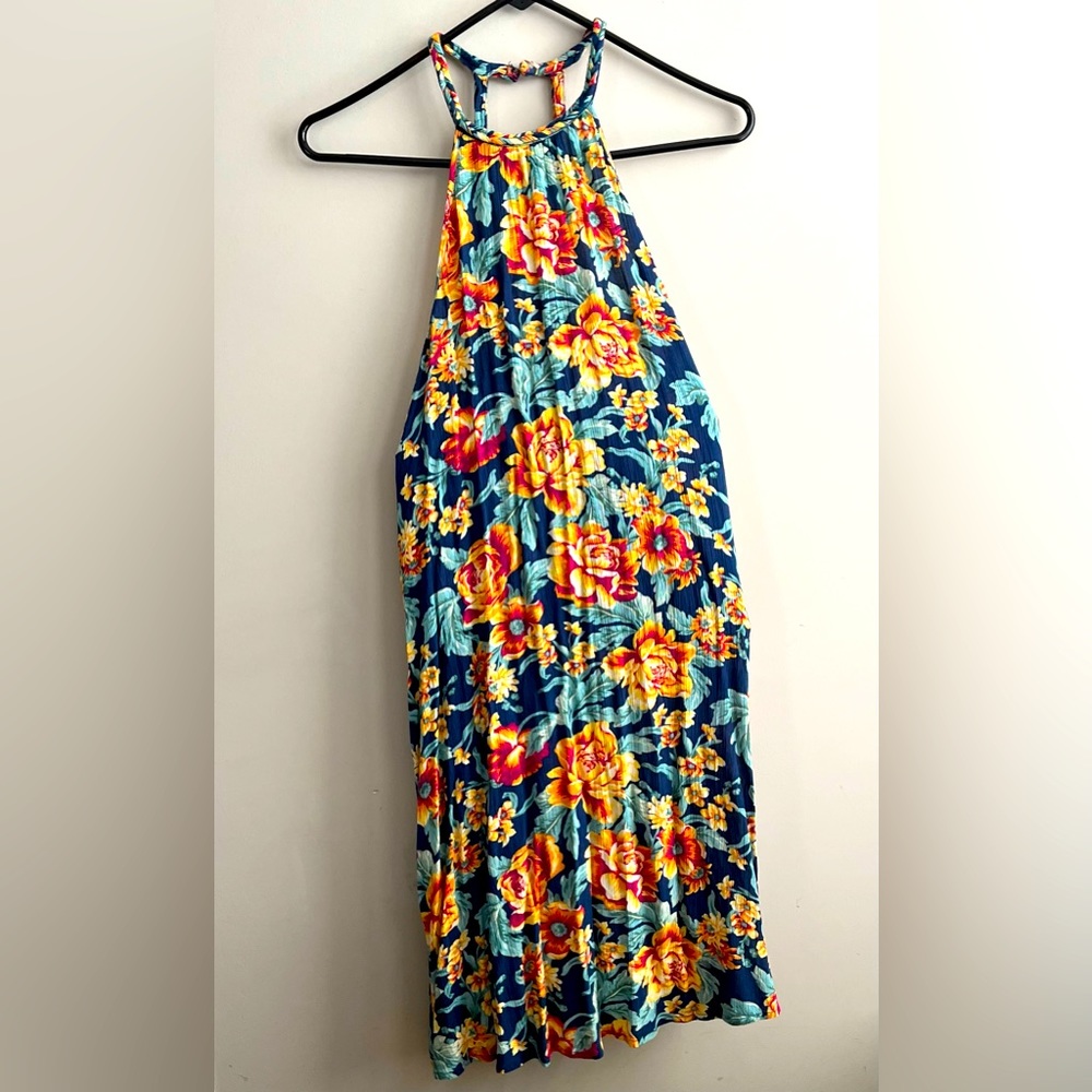 Floral mini dress size S